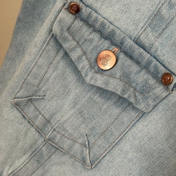 Bill bass Women Vintage Denim Vest - Picture 3 of 10